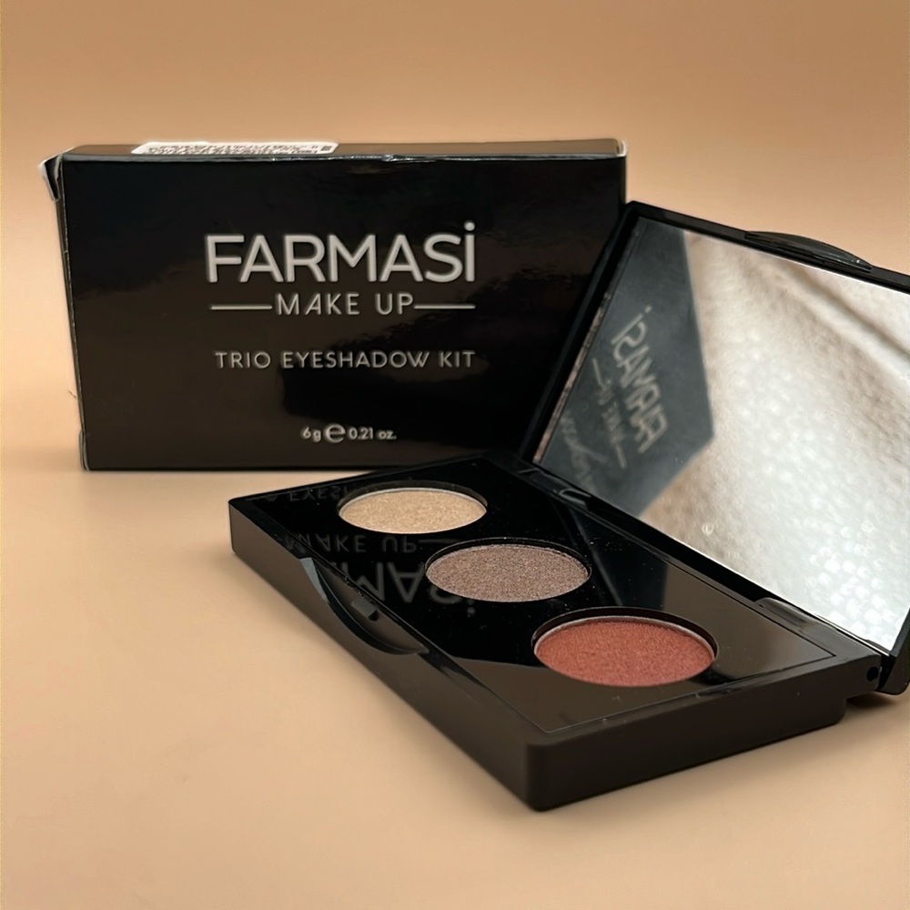 Farmasi Make Up Trio Eyeshadow Kit 6 G- 05 Vintage Season